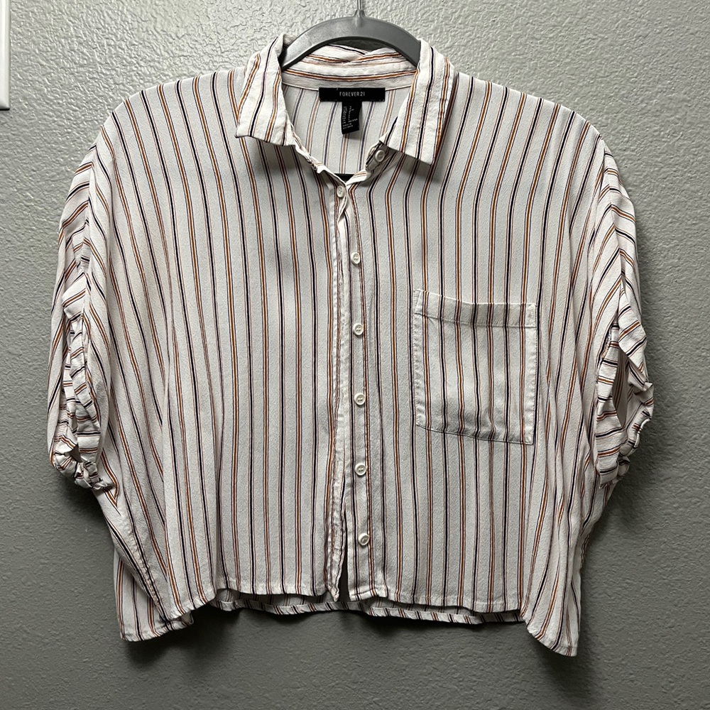 Forever 21 Button Up Blouse